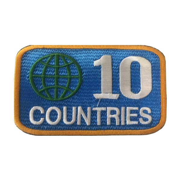 10 Countries Patch