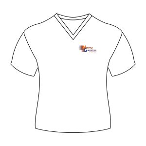 Women's SS V-neck T-shirt Sport-Tek - front